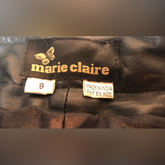 Straight cut, very narrow leather pants - Picture 8 of 8